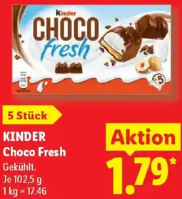 Lidl KINDER Choco Fresh Angebot