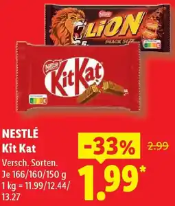 Lidl NESTLÉ Kit Kat Angebot