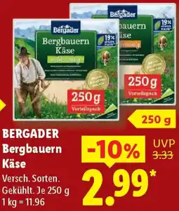 Lidl BERGADER Bergbauern Käse Angebot
