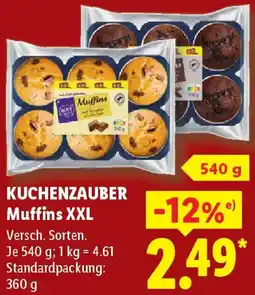 Lidl KUCHENZAUBER Muffins XXL Angebot