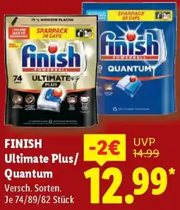 Lidl FINISH Ultimate Plus/ Quantum Angebot