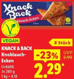 Lidl KNACK & BACK Knoblauch Ecken Angebot