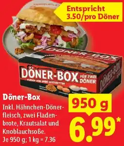 Lidl Döner-Box Angebot