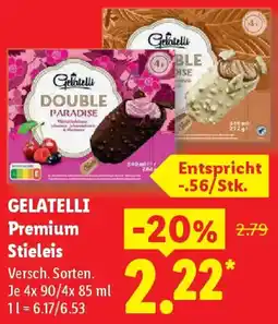 Lidl GELATELLI Premium Stieleis Angebot