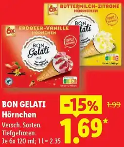 Lidl BON GELATI Hörnchen Angebot