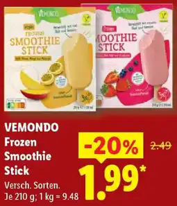 Lidl VEMONDO Frozen Smoothie Stick Angebot