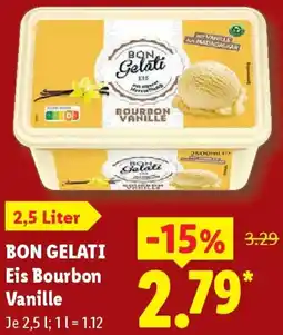 Lidl BON GELATI Eis Bourbon Vanille Angebot