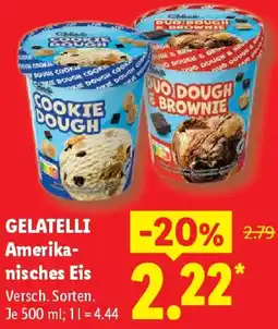 Lidl GELATELLI Amerikanisches Eis Angebot