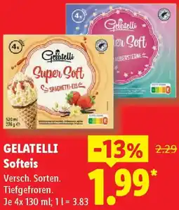 Lidl GELATELLI Softeis Angebot