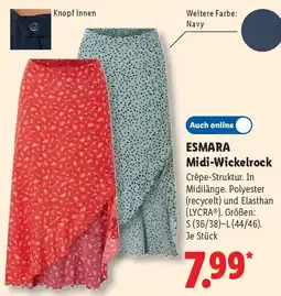 Lidl ESMARA Midi-Wickelrock Angebot