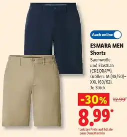 Lidl ESMARA MEN Shorts Angebot