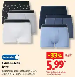 Lidl ESMARA MEN Boxer Angebot