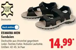 Lidl ESMARA MEN Sandalen Angebot