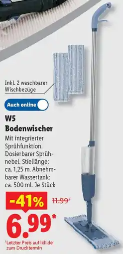 Lidl W5 Bodenwischer Angebot