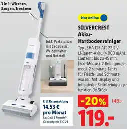 Lidl SILVERCREST Akku Hartbodenreiniger Angebot