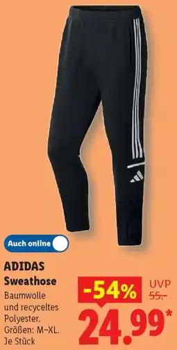 Lidl ADIDAS Sweathose Angebot