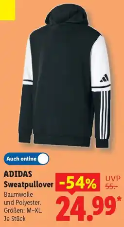 Lidl ADIDAS Sweatpullover Angebot