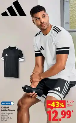 Lidl ADIDAS T-Shirt/Shorts Angebot