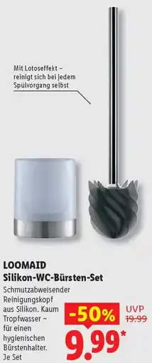 Lidl LOOMAID Silikon-WC-Bürsten-Set Angebot