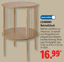 Lidl LIVARNO Beistelltisch Angebot