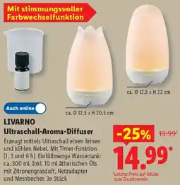 Lidl LIVARNO Ultraschall-Aroma-Diffuser Angebot