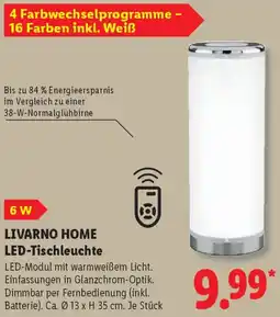 Lidl LIVARNO HOME LED-Tischleuchte Angebot