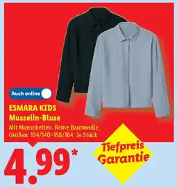 Lidl ESMARA KIDS Musselin-Bluse Angebot