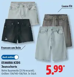 Lidl ESMARA KIDS Jeansshorts Angebot