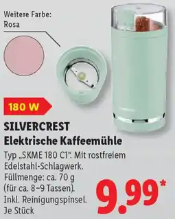 Lidl SILVERCREST Elektrische Kaffeemühle Angebot