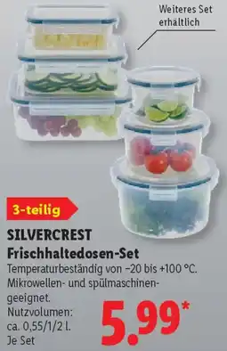 Lidl SILVERCREST Frischhaltedosen-Set Angebot