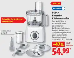 Lidl BOSCH Kompakt Küchenmaschine Angebot