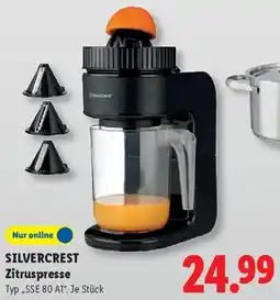 Lidl SILVERCREST Zitruspresse Angebot