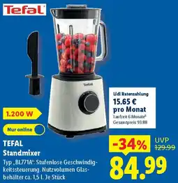 Lidl TEFAL Standmixer Angebot