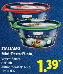Lidl ITALIAMO Mini-Pasta-Filata Angebot
