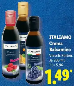 Lidl ITALIAMO Crema Balsamico Angebot