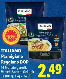 Lidl ITALIAMO Parmigiano Reggiano DOP Angebot