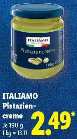 Lidl ITALIAMO Pistaziencreme Angebot