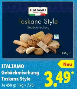 Lidl ITALIAMO Gebäckmischung Toskana Style Angebot