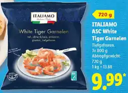 Lidl ITALIAMO ASC White Tiger Garnelen Angebot