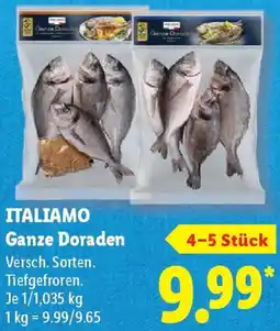 Lidl ITALIAMO Ganze Doraden Angebot