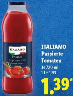 Lidl ITALIAMO Passierte Tomaten Angebot