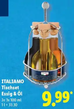 Lidl ITALIAMO Tischset Essig & Öl Angebot