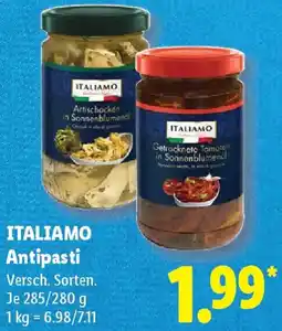 Lidl ITALIAMO Antipasti Angebot