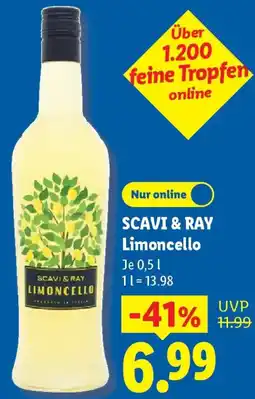 Lidl SCAVI & RAY Limoncello Angebot