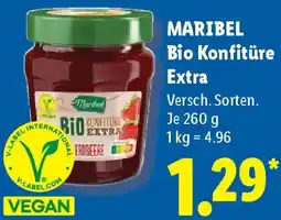 Lidl MARIBEL Bio Konfitüre Extra Angebot