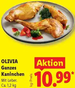 Lidl OLIVIA Ganzes Kaninchen Angebot