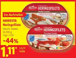 Lidl HAWESTA Heringsfilets Angebot