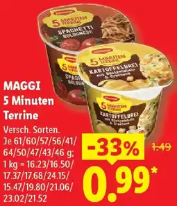 Lidl MAGGI 5 Minuten Terrine Angebot