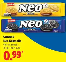 Lidl SONDEY Neo Keksrolle Angebot