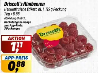 Simmel Driscoll's Himbeeren Angebot